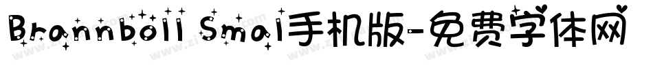 Brannboll Smal手机版字体转换